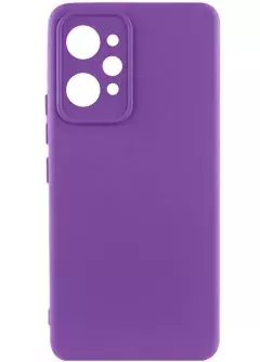 Чехол Silicone Cover Lakshmi Full Camera (AAA) для Xiaomi Redmi 12, Фиолетовый / Amethyst