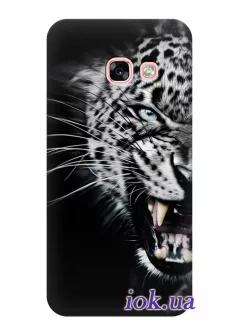 Чехол для Galaxy A5 2017 - Голубоглазый Леопард