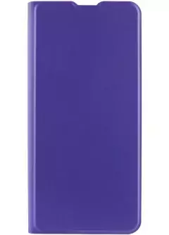 Кожаный чехол книжка GETMAN Elegant (PU) для TECNO Spark 9 Pro (KH7n), Фиолетовый