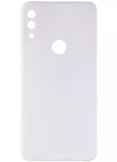Силиконовый чехол Candy Full Camera для Xiaomi Redmi Note 7 Pro, Белый / White
