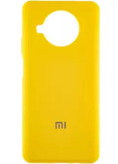 Чехол Silicone Cover Full Protective (AA) для Xiaomi Mi 10T Lite || Xiaomi Redmi Note 9 Pro 5G, Желтый / Yellow