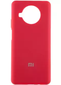 Чехол Silicone Cover Full Protective (AA) для Xiaomi Mi 10T Lite || Xiaomi Redmi Note 9 Pro 5G, Красный / Rose Red