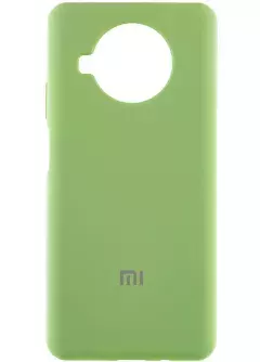 Чехол Silicone Cover Full Protective (AA) для Xiaomi Mi 10T Lite || Xiaomi Redmi Note 9 Pro 5G, Мятный / Mint