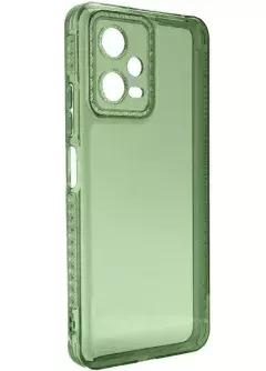 Чехол TPU Starfall Clear для Xiaomi Poco X5 5G / Redmi Note 12 5G, Зеленый