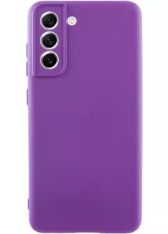 Чехол Silicone Cover Lakshmi Full Camera (A) для Samsung Galaxy S22+, Фиолетовый / Purple
