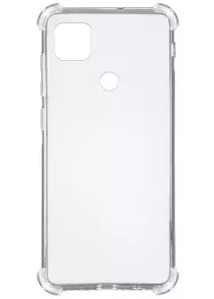 TPU чехол GETMAN Ease logo усиленные углы для Xiaomi Redmi 9C, Бесцветный (прозрачный)