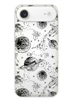 Космический чехол для iPhone 17 Air с рисунком космоса