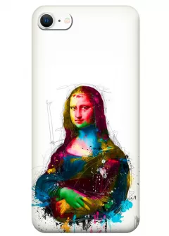 iPhone SE (2020) силиконовый чехол с картинкой - Мона Лиза