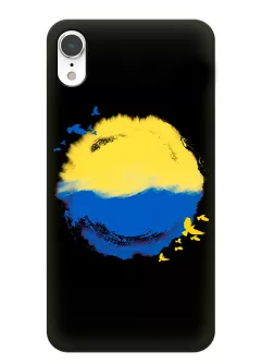 Чехол для iPhone XR с теплой картинкой - Любовь к Украине