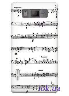 Чехол для LG Optimus L7 - Весенняя мелодия  