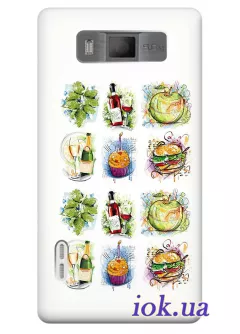 Чехол для LG Optimus L7 - Пикник 