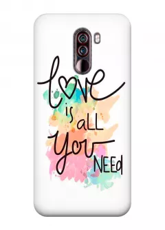 Чехол для Xiaomi Pocophone F1 - My love