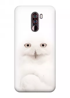 Чехол для Xiaomi Pocophone F1 - Белая сова