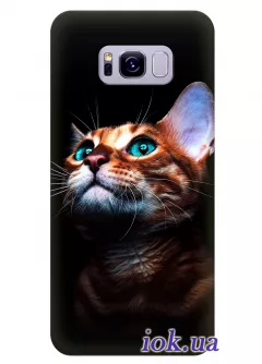 Чехол для Galaxy S8 - Рыжий котик