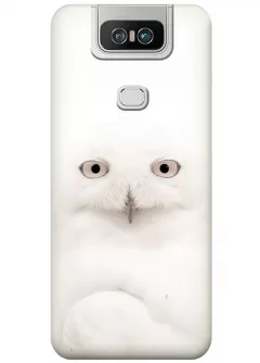 Чехол для ZenFone 6 (ZS630KL) - Белая сова