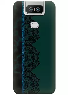Чехол для ZenFone 6 (ZS630KL) - Зелёная мандала