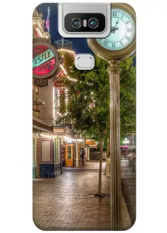 Чехол для ZenFone 6 (ZS630KL) - Ночная улица
