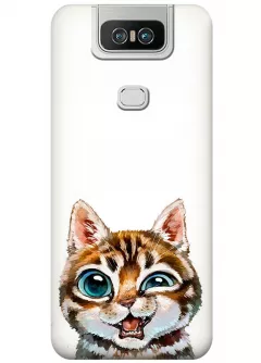 Чехол для ZenFone 6 (ZS630KL) - Эмодзи кот