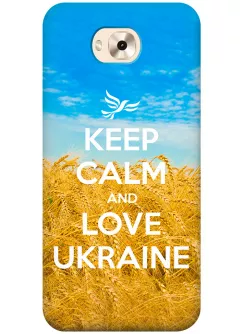 Чехол для Zenfone 4 Selfie ZD553KL - Love Ukraine