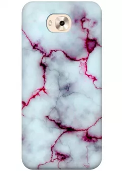 Чехол для Zenfone 4 Selfie ZD553KL - Розовый мрамор