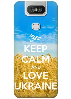 Чехол для ZenFone 6 (ZS630KL) - Love Ukraine
