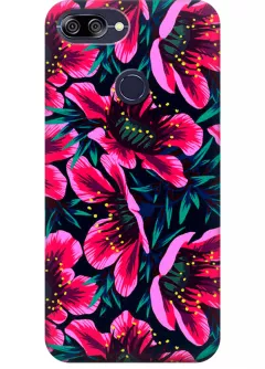 Чехол для ZenFone Max Plus (M1) - Цветочки
