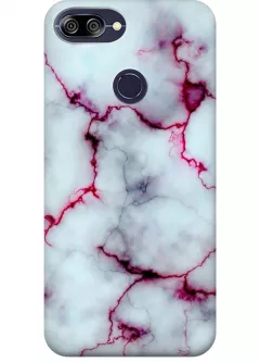 Чехол для ZenFone Max Plus (M1) ZB570TL - Розовый мрамор