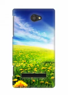 Чехол для HTC 8S - Поля Украины