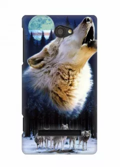 Чехол для HTC 8S - Wolfs