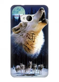 Чехол для HTC One - Wolf