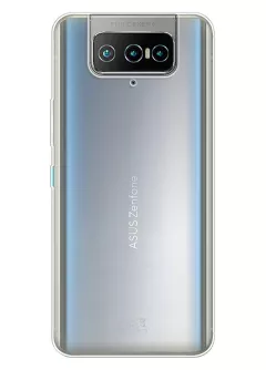 Asus Zenfone 7 / 7 Pro прозрачный силиконовый чехол LOOOK