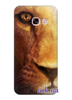 Чехол для Galaxy A7 2017 - Морда льва