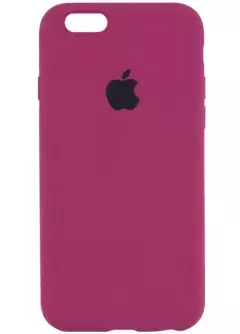 Чехол Silicone Case Full Protective (AA) для Apple iPhone 6 / 6S || , Бордовый / Maroon