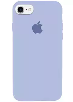 Чехол Silicone Case Full Protective (AA) для Apple iPhone 6 / 6S || , Голубой / Lilac Blue