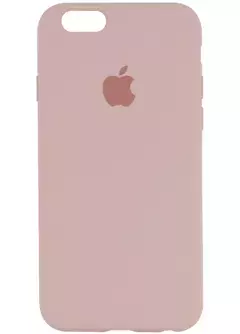 Чехол Silicone Case Full Protective (AA) для Apple iPhone 6 / 6S || , Розовый / Pink Sand