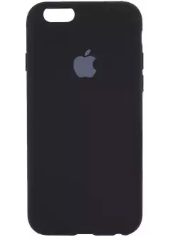 Чехол Silicone Case Full Protective (AA) для Apple iPhone 6 / 6S || , Черный / Black