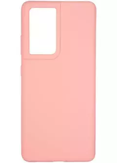 Original 99% Soft Matte Case for Samsung G998 (S21 Ultra) Pink
