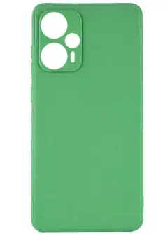 Силиконовый чехол Candy Full Camera для Xiaomi Poco F5 / Note 12 Turbo, Зеленый / Green