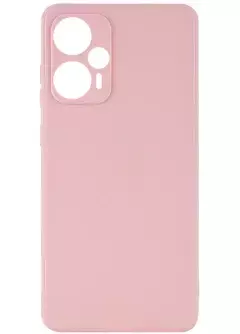 Силиконовый чехол Candy Full Camera для Xiaomi Poco F5 / Note 12 Turbo, Розовый / Pink Sand