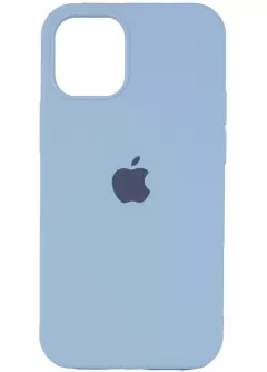Чехол Silicone Case Full Protective (AA) для Apple iPhone 13 Pro (6.1"), Голубой / New Blue