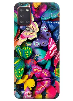 Чехол для Galaxy A31 - Бабочки