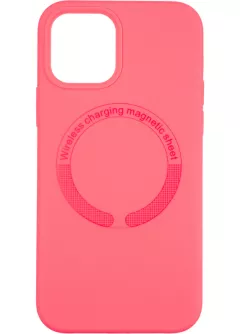Чехол Original Full Soft Case (MagSafe) для iPhone 11 Pro Max Fuksia
