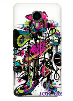 Чехол для Meizu MX5 - Граффити Nike