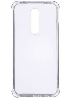TPU чехол GETMAN Ease logo усиленные углы для OnePlus 8, Бесцветный (прозрачный)