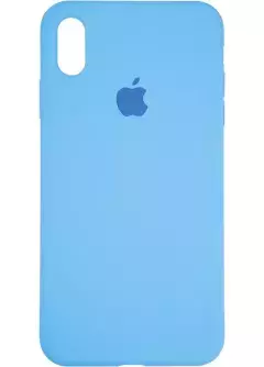 Original Full Soft Case for iPhone XS Max Marine Blue