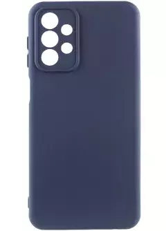 Чехол Silicone Cover Lakshmi Full Camera (A) для Samsung Galaxy A32 4G, Синий / Midnight Blue