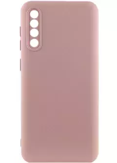 Чехол Silicone Cover Lakshmi Full Camera (A) для Samsung Galaxy A30s, Розовый / Pink Sand