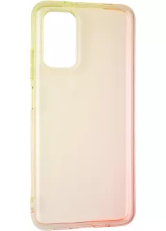Чехол Ultra Gradient Case для Poco M3 Yellov/Pink