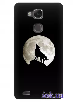 Чехол для Huawei Mate 7 - Одинокий волк