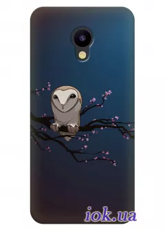Чехол для Meizu M5 - Ночная сова